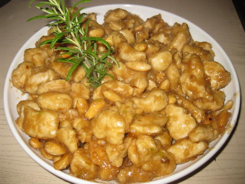 pollo alle mandorle