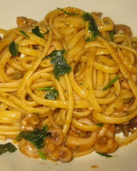 linguine alle seppie