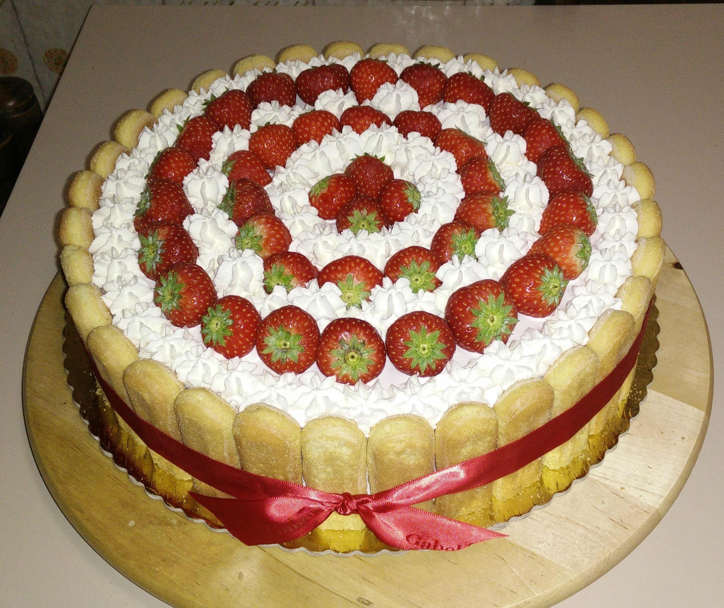 torta alle fragole