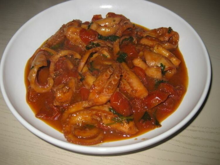 Moscardini In Guazzetto Le Ricette Di Teresa