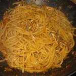 spaghetti con alici