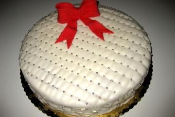torta laurea bianca e rossa