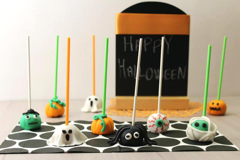 cake pops di Halloween