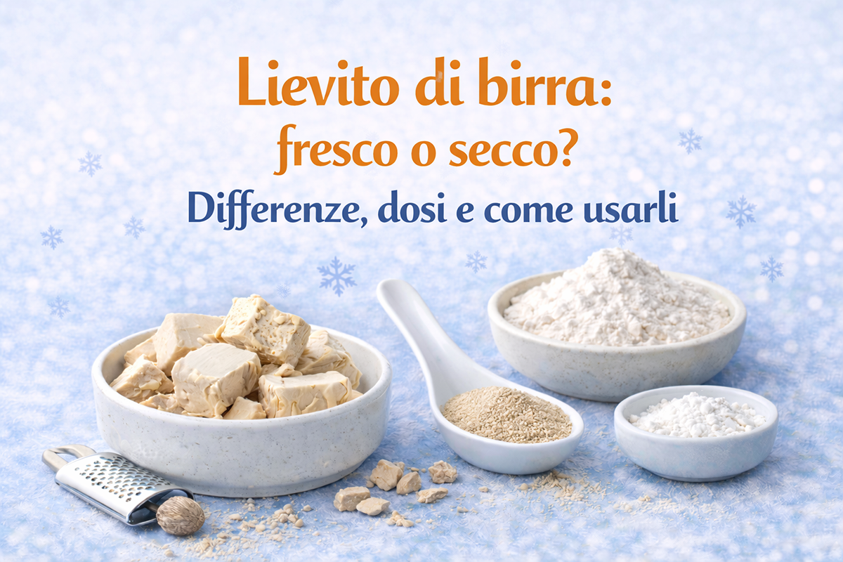 lievito di birra fresco o secco