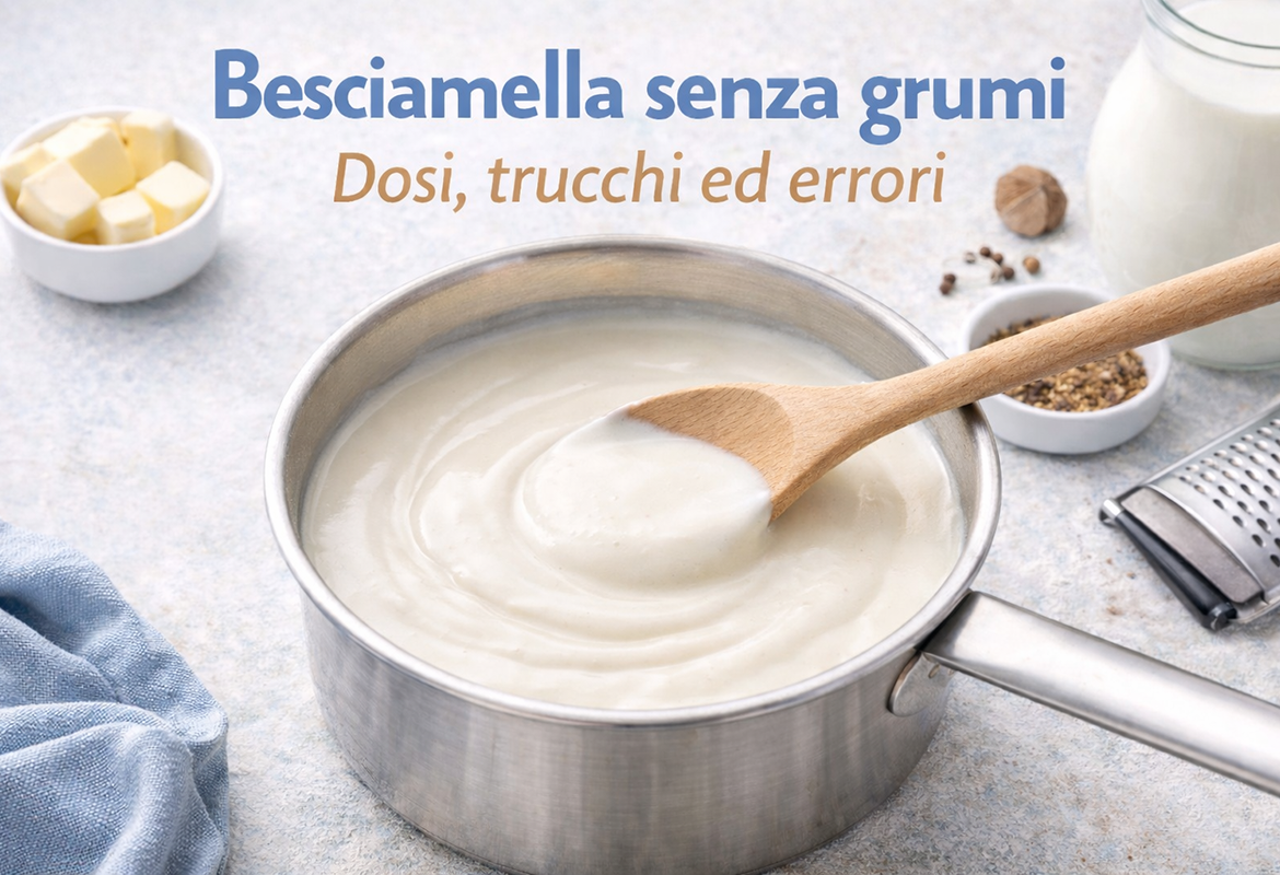 Besciamella senza grumi