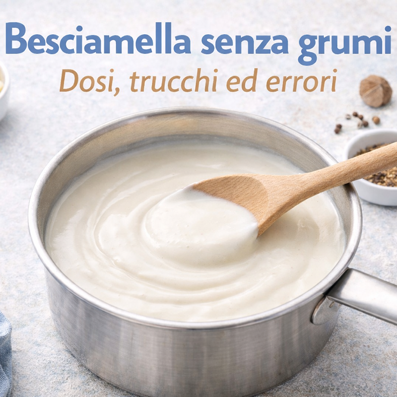 Besciamella senza grumi