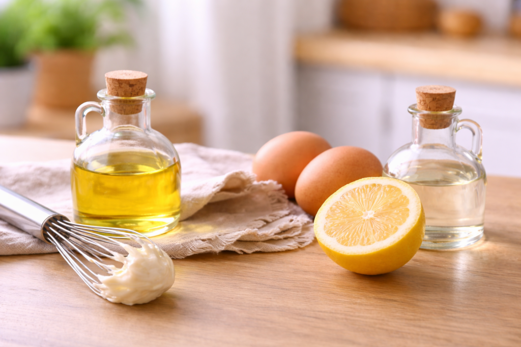 ingredienti per la maionese