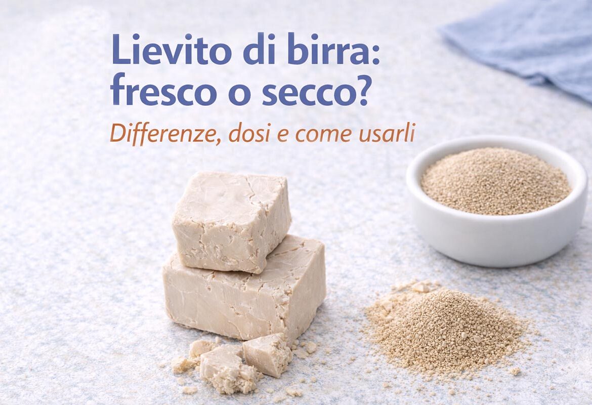 lievito di birra fresco o secco