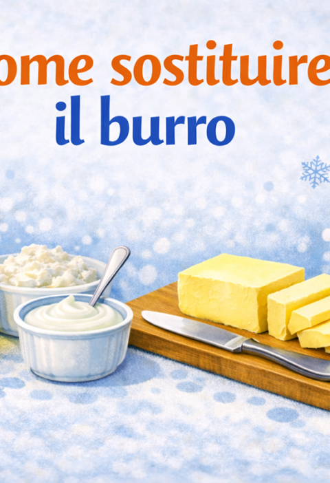 come sostituire il burro