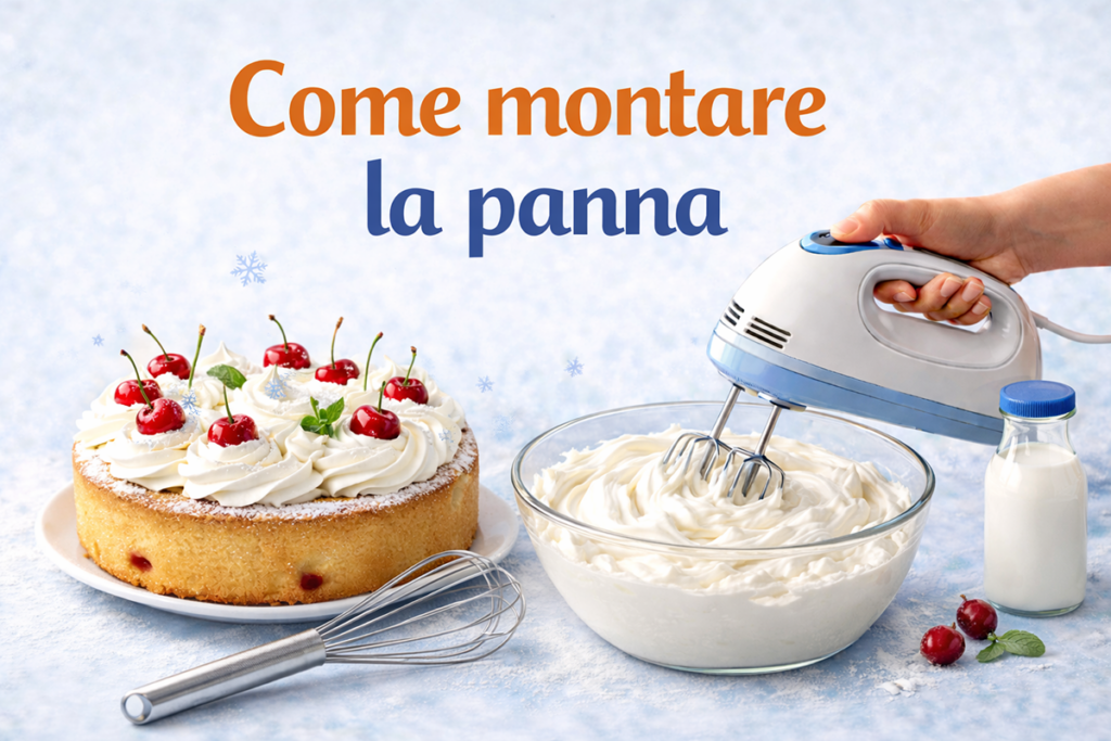 Come montare la panna