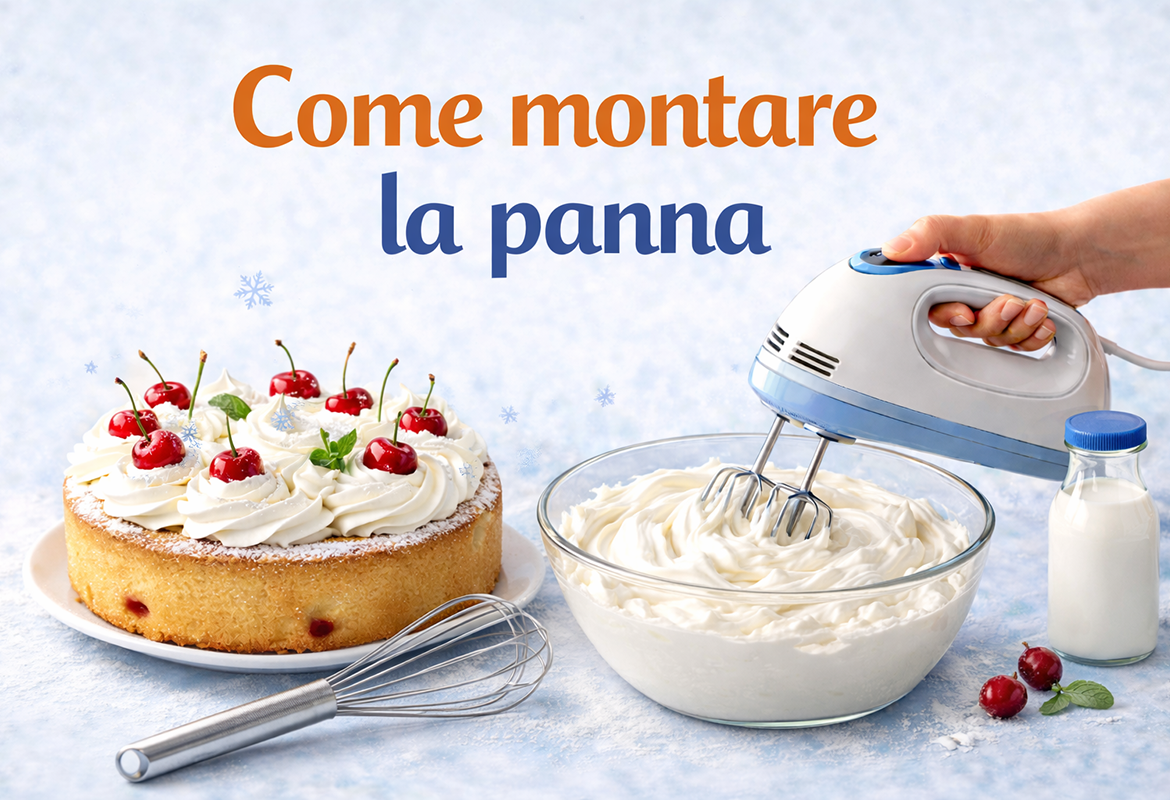 Come montare la panna