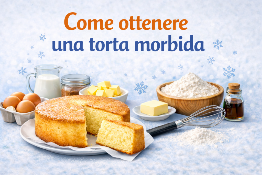 Come ottenere una torta morbida