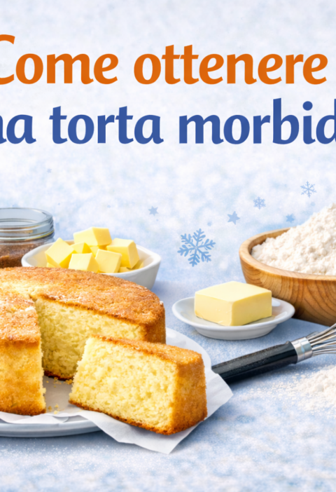 Come ottenere una torta morbida