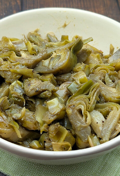 Carciofi in padella