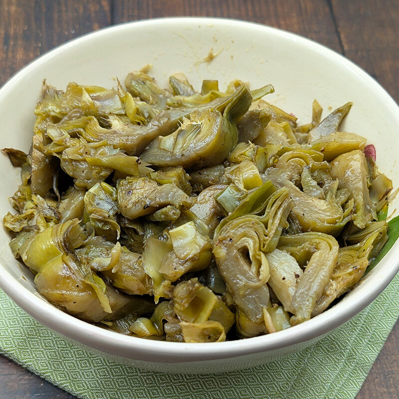 Carciofi in padella
