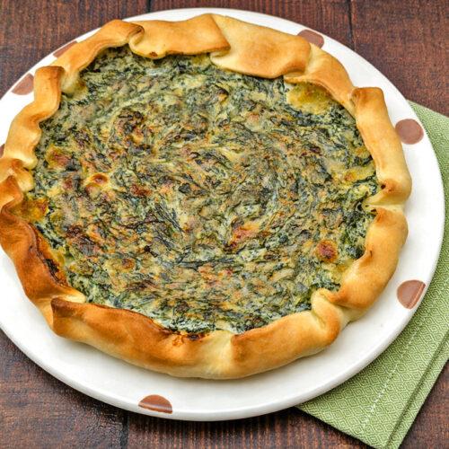 Torta salata ricotta e spinaci