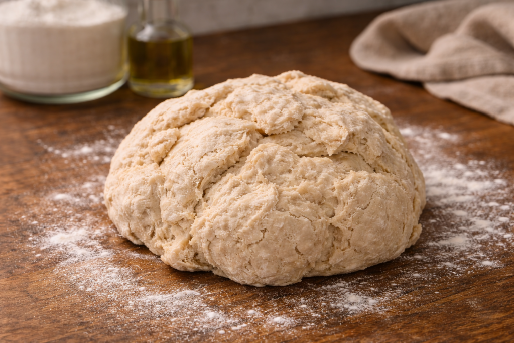 impasto non lavorato abbastanza